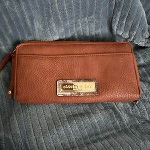 Olivia and Joy zip wallet